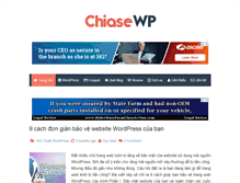 Tablet Screenshot of chiasewp.com